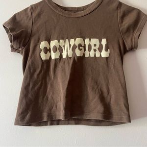 Y2K Cowgirl Crop Top